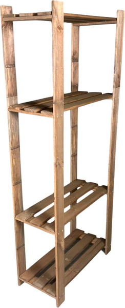 Изображение товара Стеллаж Четыре Солнца S-817/6 (коричневый)