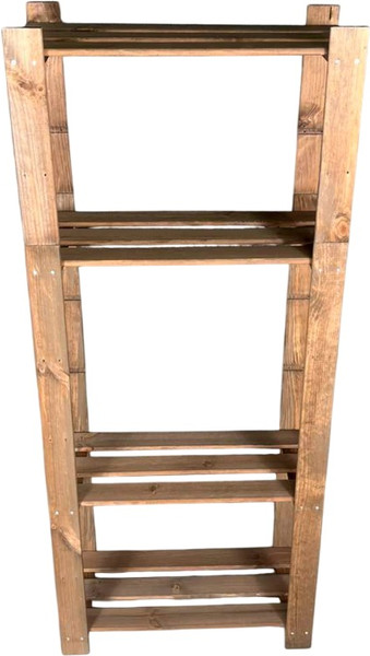 Изображение товара Стеллаж Четыре Солнца S-817/6 (коричневый)