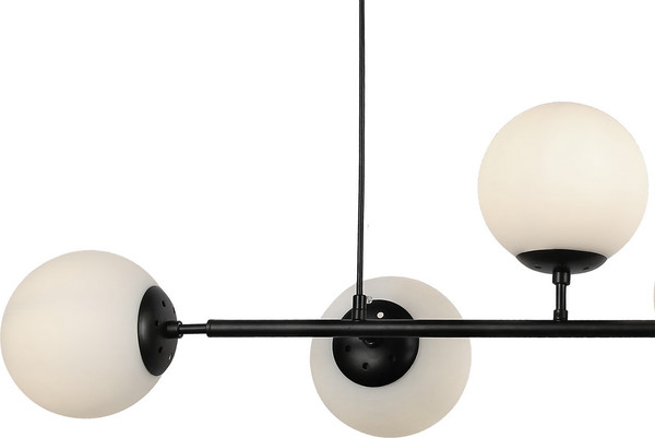 Изображение товара Люстра Kinklight Ирда 07622-6.19-01 (черный/белый)