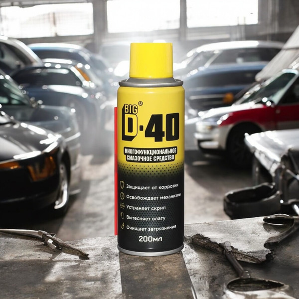 Изображение товара Смазка техническая Big D Многофункциональная 40 (200мл)
