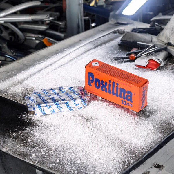 Изображение товара Холодная сварка Poxilina эпоксидная двухкомпонентная (70г)