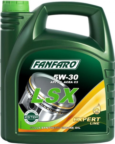 Изображение товара Моторное масло Fanfaro LSX 5W30 SN / 58334 (5л)