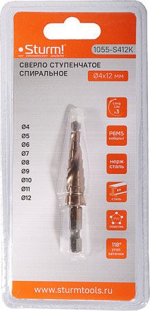 Изображение товара Сверло Sturm! 1055-S412K
