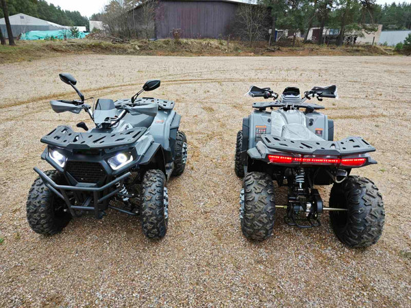 Изображение товара Квадроцикл AVM Hammer 200 (серый)