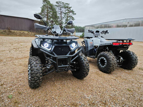 Изображение товара Квадроцикл AVM Hammer 200 (серый)