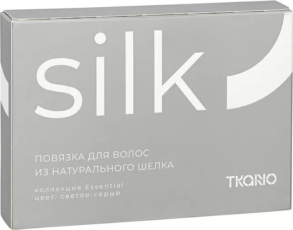 Изображение товара Повязка для фиксации волос Tkano Essential TK24-HBG0003 (светло-серый)
