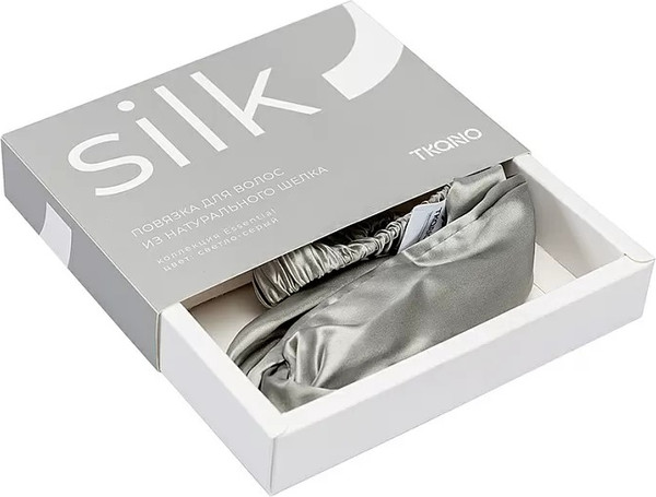 Изображение товара Повязка для фиксации волос Tkano Essential TK24-HBG0003 (светло-серый)