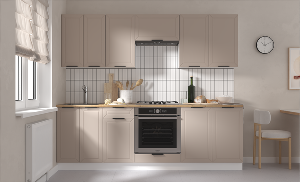 Изображение товара Кухонный гарнитур Mio Tesoro Корнелия Ода-плюс 2.4 (капучино/дуб бунратти)