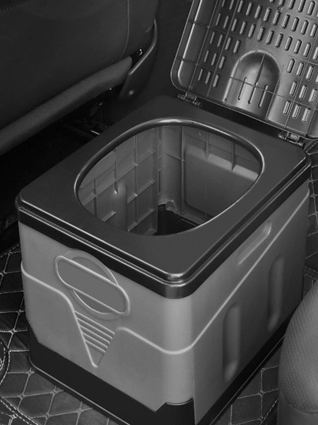 Изображение товара Портативный биотуалет Happy Home HH-021C (серый)