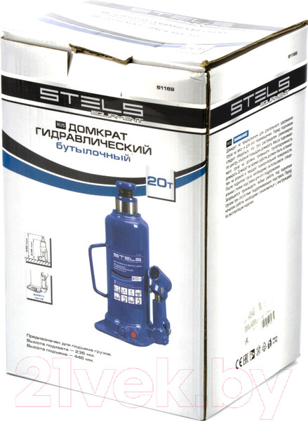 Изображение товара Бутылочный домкрат Stels 51169