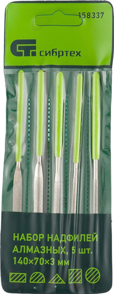 Изображение товара Набор надфилей СибрТех 158337