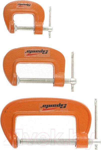 Изображение товара Набор струбцин Sparta 206755