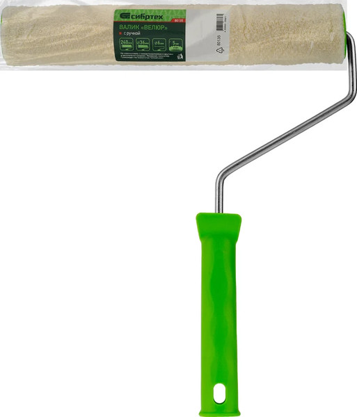 Изображение товара Валик малярный СибрТех 80135 (велюр)