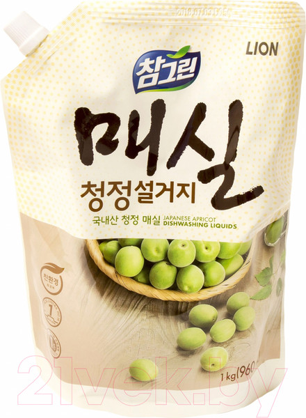 Изображение товара Средство для мытья посуды Lion Японский абрикос (960мл)