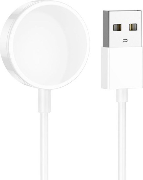 Изображение товара Зарядный кабель Hoco Y23/23 Ultra для смарт-часов (белый)