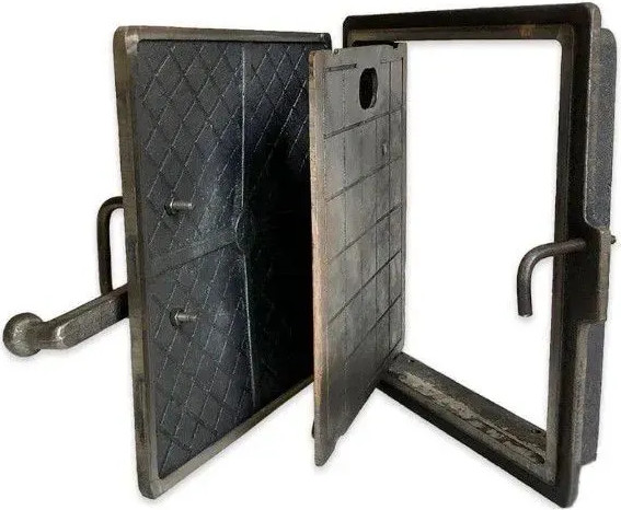 Изображение товара Дверца каминная Балезинский ЛМЗ ДТУ-2 (305х323)