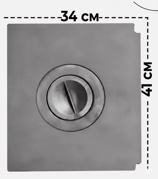 Изображение товара Плита для печи БЛЗ Составная 410x340