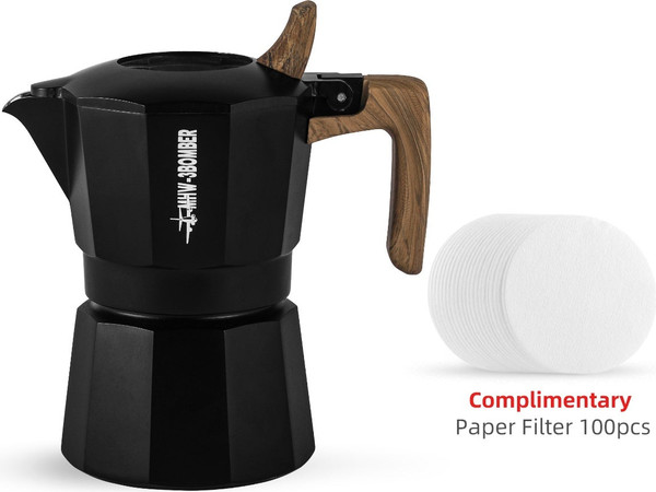 Изображение товара Гейзерная кофеварка MHW-3BOMBER Moka M5887W (белый)