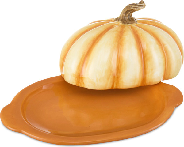 Изображение товара Масленка Decor de table Осенние дары. Тыковка CL-FA00175H