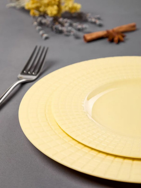 Изображение товара Набор столовой посуды Decor de table Луч DDT-4208 (желтый)