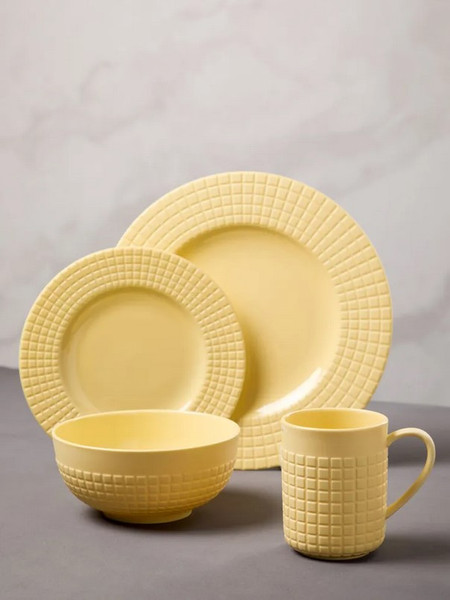 Изображение товара Набор столовой посуды Decor de table Луч DDT-4208 (желтый)