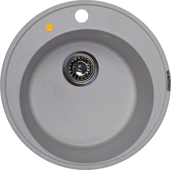 Изображение товара Мойка кухонная Ecoshtein Kreis 500 (серый шелк)