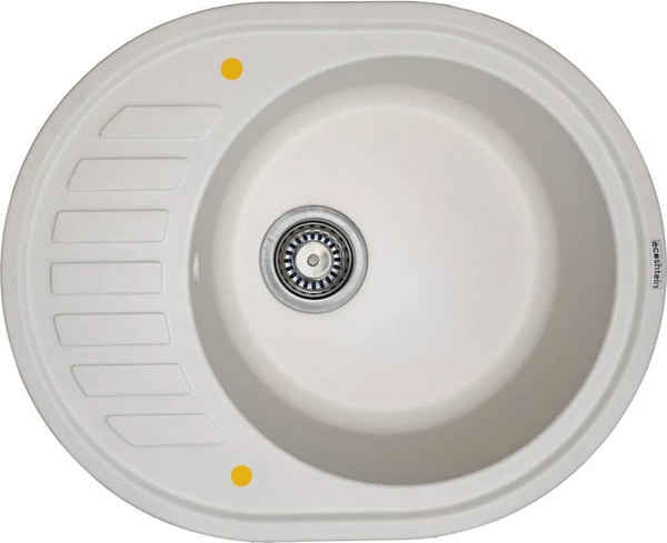 Изображение товара Мойка кухонная Ecoshtein Kreis OV 620 (жасмин)