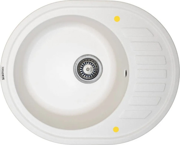 Изображение товара Мойка кухонная Ecoshtein Kreis OV 620 (латте)