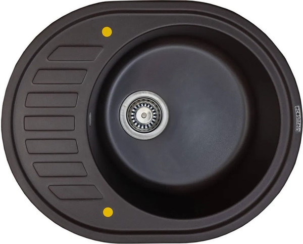 Изображение товара Мойка кухонная Ecoshtein Kreis OV 620 (мокко)
