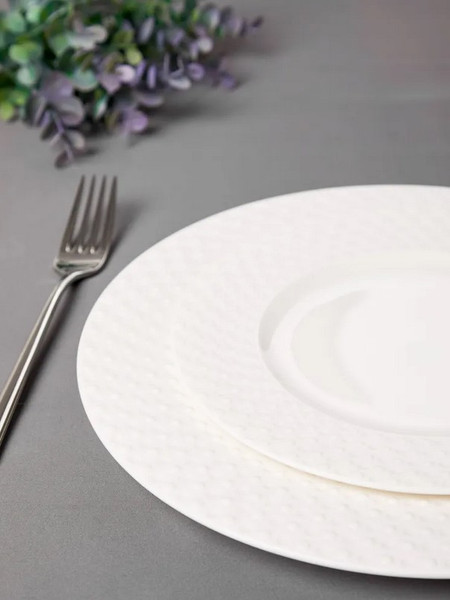 Изображение товара Набор столовой посуды Decor de table Капля DDT-4209 (белый)