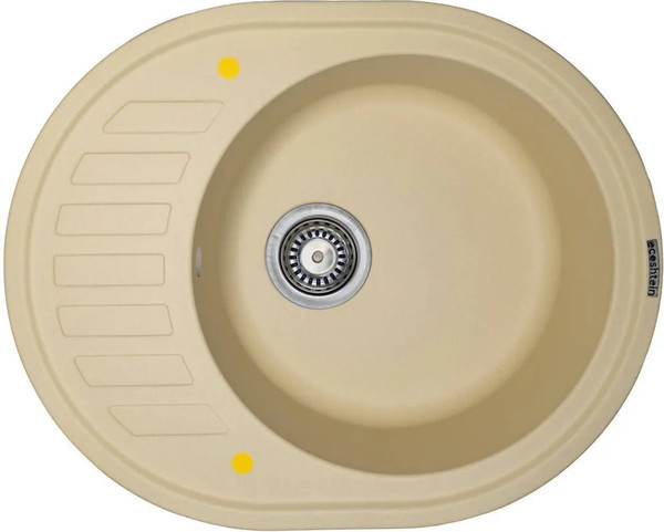 Изображение товара Мойка кухонная Ecoshtein Kreis OV 620 (шампань)
