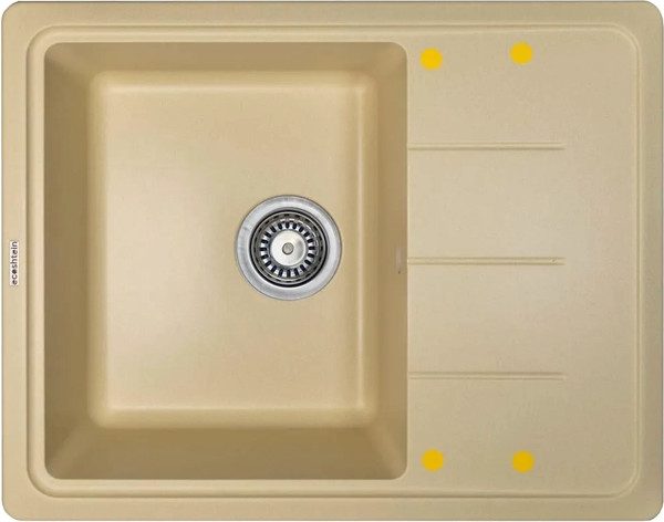 Изображение товара Мойка кухонная Ecoshtein Rechteck 620 (шампань)