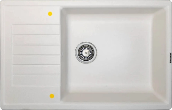Изображение товара Мойка кухонная Ecoshtein Rechteck 780.500 (латте)