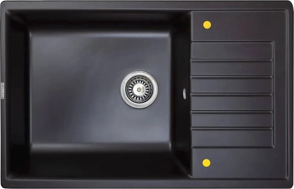 Изображение товара Мойка кухонная Ecoshtein Rechteck 780.500 (мокко)