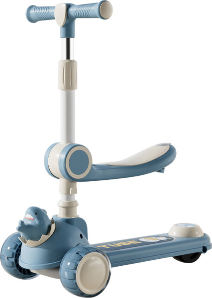 Изображение товара Самокат детский Ricos Wave JSCW108 (белый/синий)