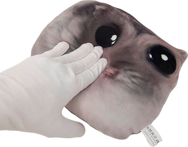 Изображение товара Подушка-игрушка Malvina Хомяк Мем / 19.24.1