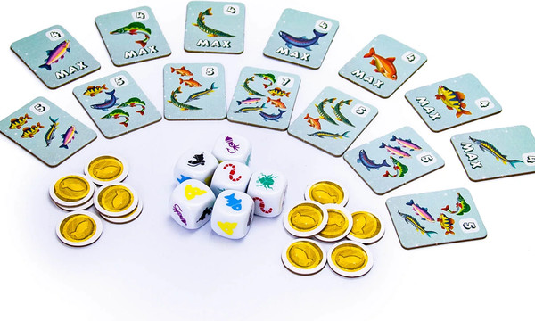 Изображение товара Настольная игра ТЕМА BREW Кубическая рыбалка / 294023