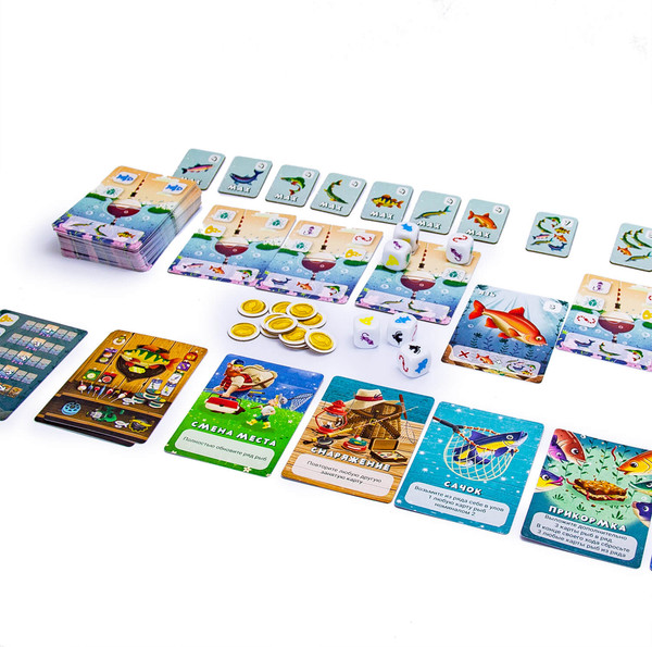 Изображение товара Настольная игра ТЕМА BREW Кубическая рыбалка / 294023