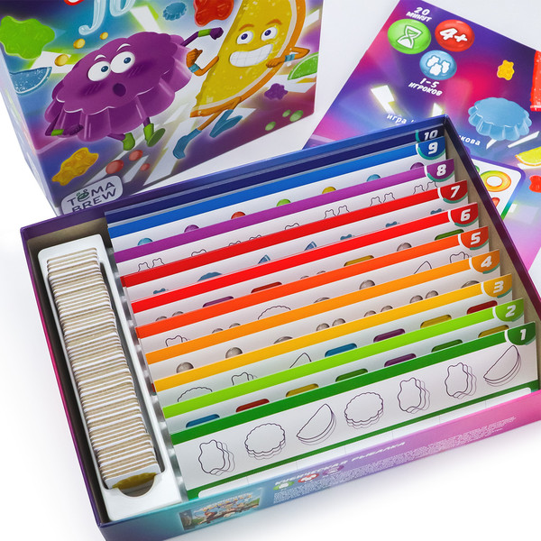 Изображение товара Настольная игра ТЕМА BREW Нейрогонки Junior / 307622