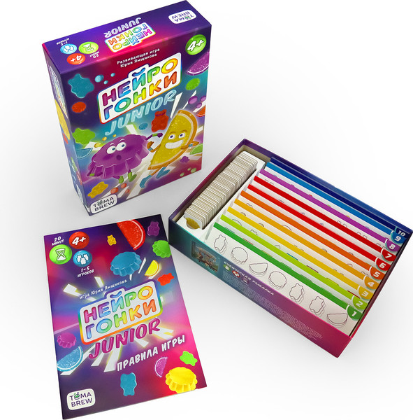 Изображение товара Настольная игра ТЕМА BREW Нейрогонки Junior / 307622