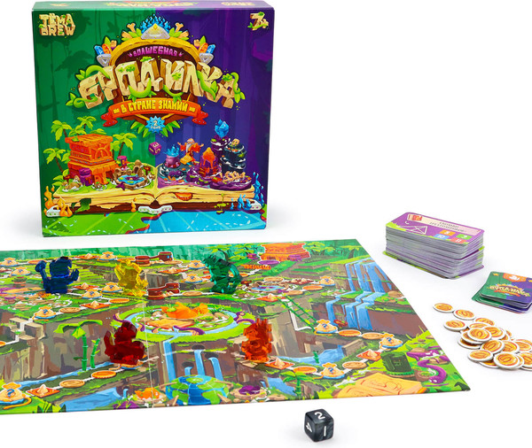 Изображение товара Настольная игра ТЕМА BREW Волшебная бродилка в Стране знаний / 301220