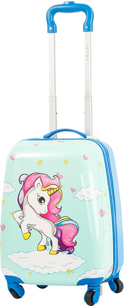 Изображение товара Чемодан на колесах Supra STS-1005-B (Turquoise Unicorn)