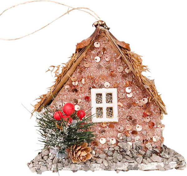 Изображение товара Елочная игрушка MONAMI Домик 13D-222