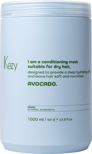 Изображение товара Маска для волос Kezy I am Avocado для очень сухих волос (1л)
