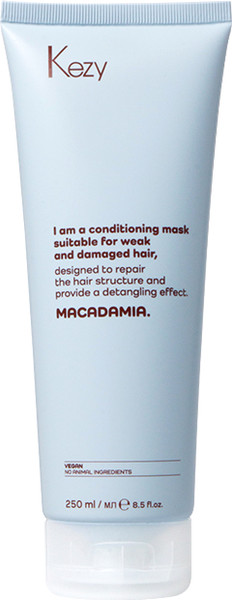 Изображение товара Маска для волос Kezy I am Macadamia для слабых и поврежденных волос (250мл)