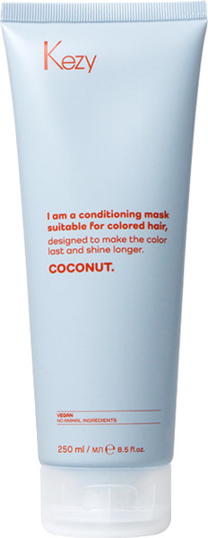 Изображение товара Маска для волос Kezy I am Coconut для окрашенных волос (250мл)