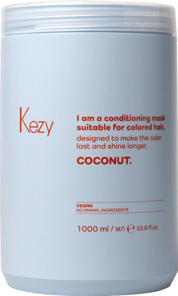 Изображение товара Маска для волос Kezy I am Coconut для окрашенных волос (1л)