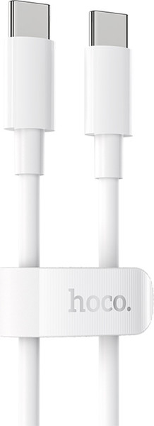 Изображение товара Кабель Hoco X51 High-power 100W USB-C-Type-C / 6931474734754 (1м, белый)
