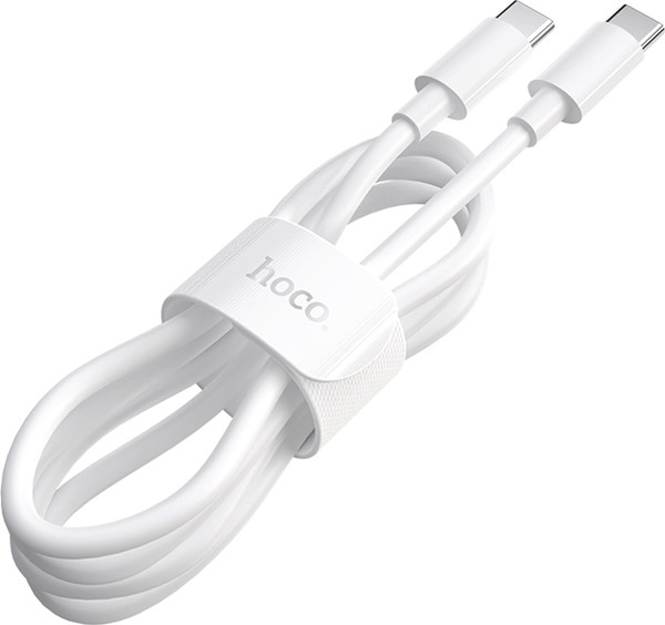 Изображение товара Кабель Hoco X51 High-power 100W USB-C-Type-C / 6931474734754 (1м, белый)
