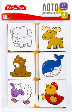Изображение товара Развивающая игра Baby Toys Зверята / 05613